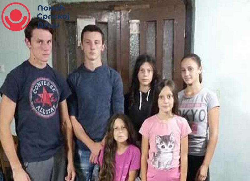 Donacija garderobe za porodicu Ignjatović