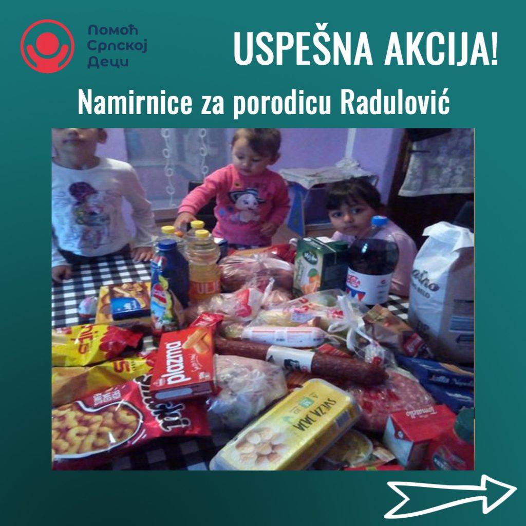 Namirnice za porodicu Radulović 1