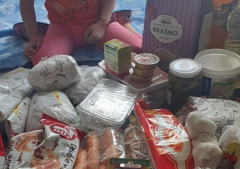 Donacija hrane za Teodoru Jovanović