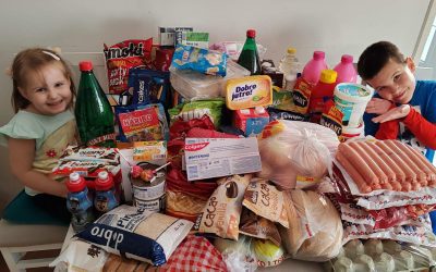 Kupovina namirnica porodici Trifunović