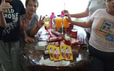 Donacija hrane porodici Ratković