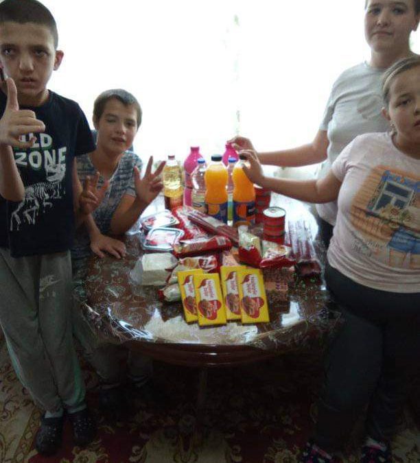 Donacija hrane porodici Ratković