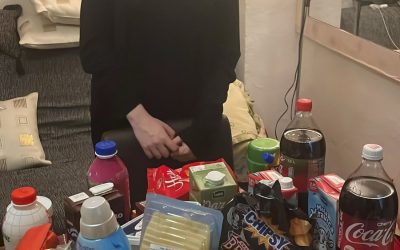 Kupovina namirnica Eni i Dušanu