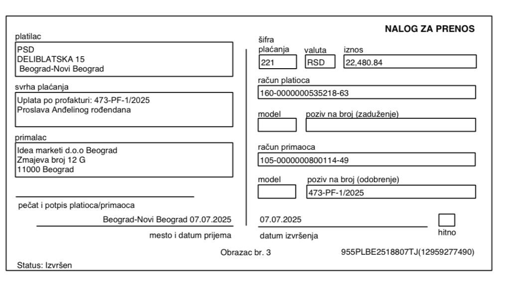 Proslava Anđelinog rođendana 6