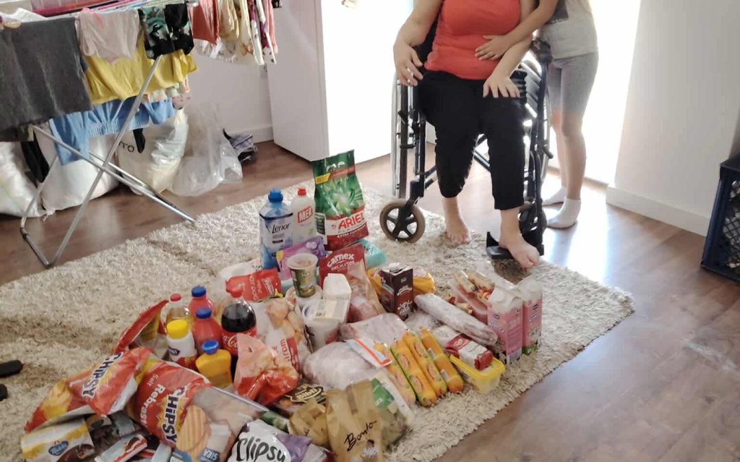 Kupovina namirnica porodici Ivković