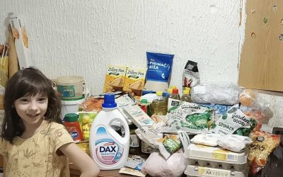 Kupovina namirnica porodici Dunđerski