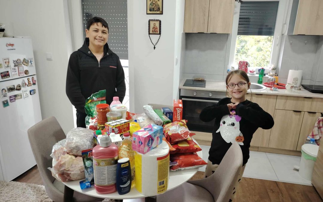 Kupovina namirnica porodici Ivković