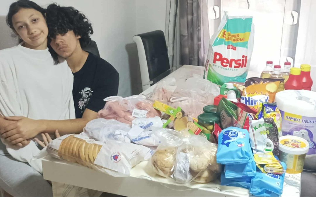 Kupovina namirnica porodici Biserčić