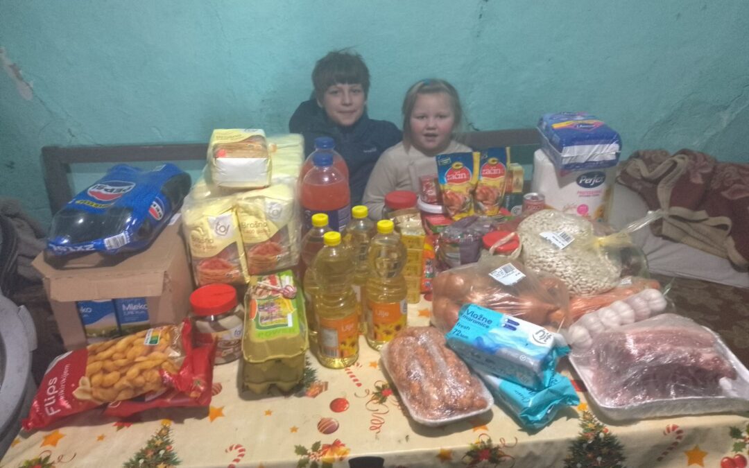 USPEŠNA AKCIJA – KUPOVINA NAMIRNICA PORODICI ŽIVANOVIĆ