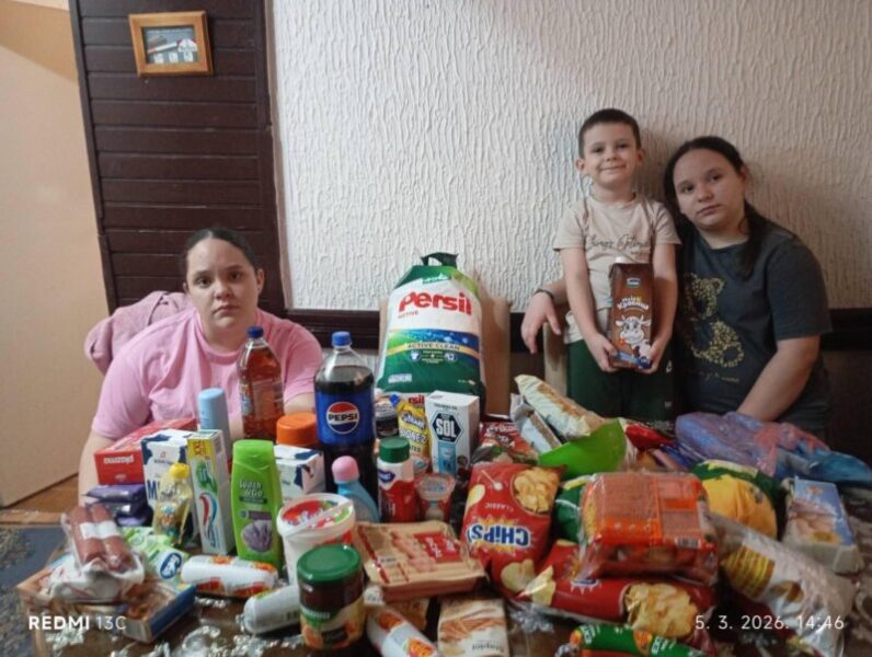 Stanisavljević – donacija (1) KUPOVINA NAMIRNICA PORODICI STANISAVLJEVIĆ - USPEŠNA AKCIJA